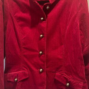 Coldwater Creek Corduroy jacket size 18